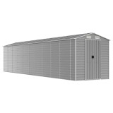 Cumpara ieftin Sopron de gradina gri deschis 191x895x198 cm, otel galvanizat