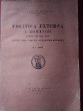 Raoul Bossy / POLITICA EXTERNĂ A ROM&Acirc;NIEI &Icirc;NTRE 1873 - 1880,ediție 1928