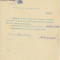 Document fiscal Cluj 1923 cu 2 timbre maghiare rare cu supratipar local 50 Bani