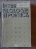 Intre filosofie si poetica- Alexandru Niculescu