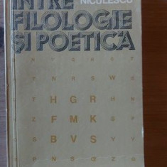 Intre filosofie si poetica- Alexandru Niculescu