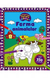 Cumpara ieftin Coloreaza dupa numere. Ferma animalelor, Kreativ