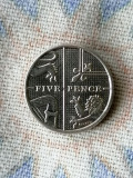 FIVE (5) PENCE 2012 MAREA BRITANIE, Europa