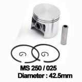 Piston complet Stihl: MS 250 (42.5mm) - PowerTool TopQuality, Blade