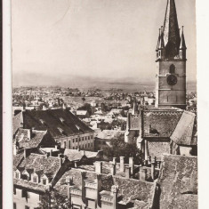 Carte Postala veche - Vedere din SIbiu, Circulata 1970