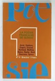 POESIE 1 , BITRIMESTRIEL : LA POESIE FRANCAISE DE SUISSE , No. 31 , 1973