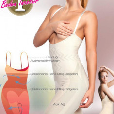 Corset modelator, 999MRE1634 - M/L, Miorre, 90% poliamida/10% elastan, Alb