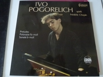 Preludes, Polonaise, Sonate b-moll- Chopin, Ivo Pogorelich foto