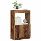 VidaXL Dulap &icirc;nalt, lemn vechi, 63x33x100 cm, lemn prelucrat