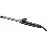 Ondulator Remington Pro Spiral Curl CI5519, Ceramica cu Titan si Turmalina, 19 mm, 140 - 210&deg;C, Gri/Argintiu