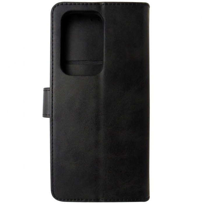 Husa tip carte cu stand si clapeta Techsuit neagra pentru Honor 200 Lite 5G