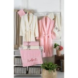 Cumpara ieftin Set Baie Luisa 10 Piese, Halate si Prosoape pentru El si Ea - HEP149