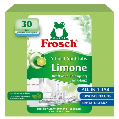 Detergent tablete pentru masina de spalat vase Frosch All in 1, 30 tablete foto