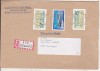 Bnk fil Germania - plic circulat 1983 - francatura mixta marci de automat- marca normala