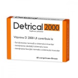 Detrical Vitamina D 2000UI, 60 comprimate, Zdrovit