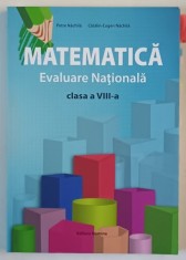 MATEMATICA , EVALUARE NATIONALA , CLASA A VIII -A de PETRE NACHILA si CATALIN - EUGEN NACHILA , 2023 , PREZINTA INSEMNARI SI SUBLINIERI *