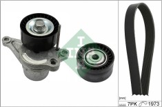 INA 529 0317 10 Set curea transmisie cu caneluri