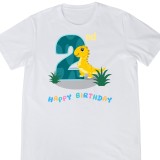 Tricou Copii, mesaj amuzant, aniversare 2 ani, desen multicolor, La multi ani