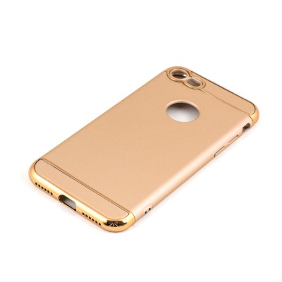 Husa Forcell 3 in 1 Plastic, iPhone 6 /6S, Auriu foto