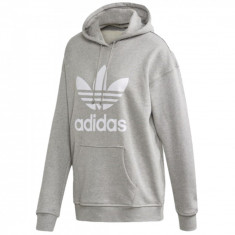 Hanorace adidas Trefoil Hoodie FM3304 gri foto