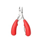 Cumpara ieftin Cleste Pedichiura JustZEN Profesional Inox Rosu Pentru Unghii Incarnate Sau Groase