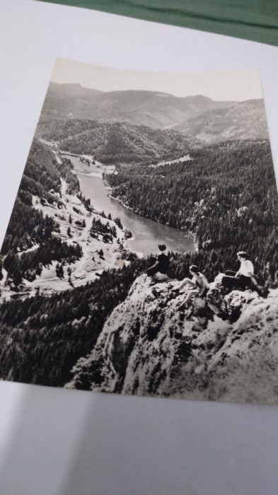 CARTE POSTA LACUL ROSU -VEDERE DE PE SUHARDUL MIC NECIRCULATA