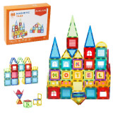Set de constructie magnetic 3D - 88 piese PlayLearn Toys, MAGPLAYER