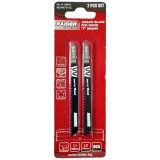 Raider RD-WT111C - Set panze fierastrau pendular tija cu un prag de prindere (T) 100 mm lemn taiere dreapta grosiera 2 bucati