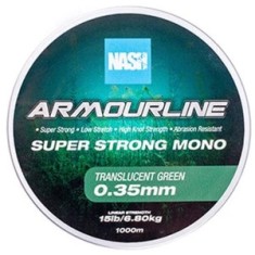 Fir Monofilament Nash Super Strong Mono, Green, 9.07kg, 20lbs, 0.40mm, 1000m foto