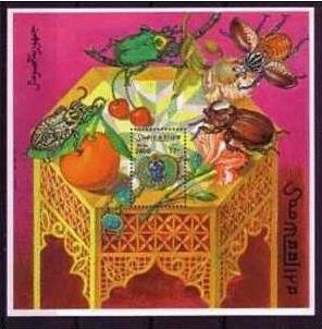 SOMALIA 1998 INSECTE foto