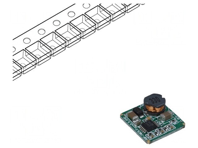 Convertor DC/DC 2,5W 9-36V la 5V 0,5A SMT