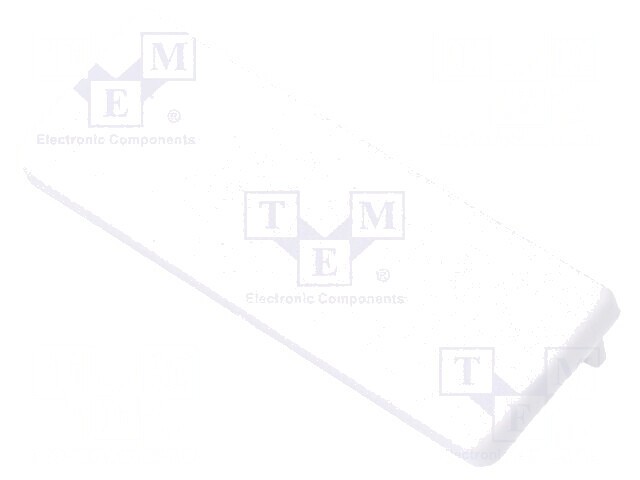 Obturator LED Profile Alb 2buc TOPMET