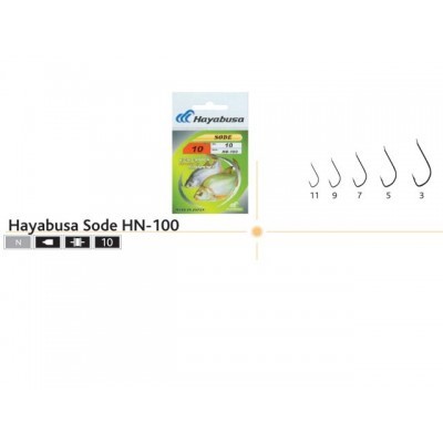 Ace pescuit Sode HN-100 set 10 bucati 11