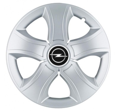 Set 4 Capace Roti Bis Gri R15, pentru Opel foto