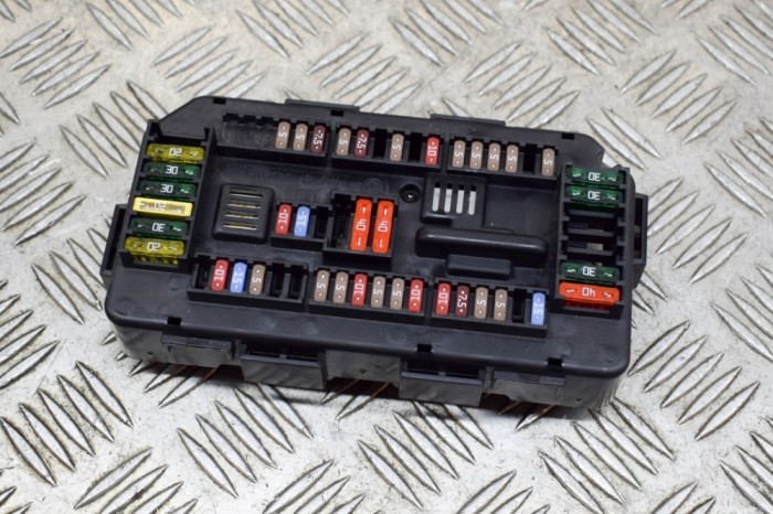 Modul panou de siguranțe BMW 3 F30, F80 2014 OEM: 9337879 13980432