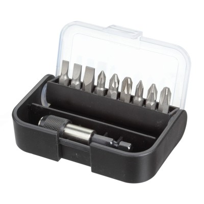 Set 9 biti pentru insurubare, Cobit BT10A, cu adaptor magnetic, 10 piese foto