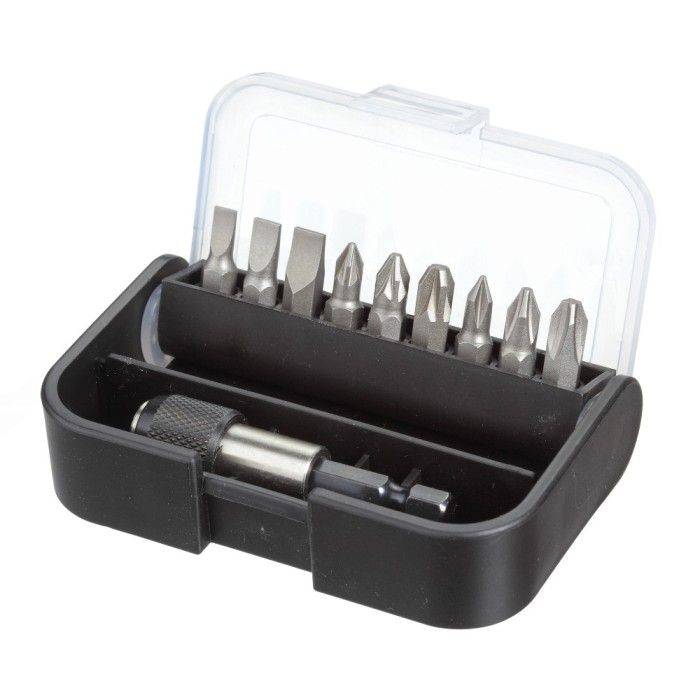 Set 9 biti pentru insurubare, Cobit BT10A, cu adaptor magnetic, 10 piese