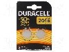 Baterie moneda, 3V, litiu, {{Capacitate}}, DURACELL - DR2016 K2