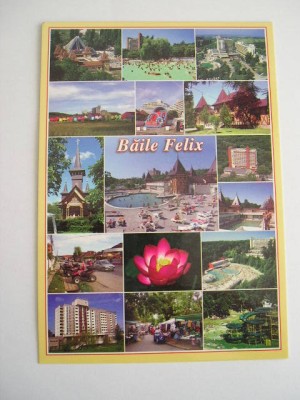 QW23 B - Carte postala - tematica turism - vedere - Romania - Baile Felix 3 foto