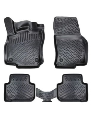 Set covorase auto din cauciuc tip tavita pentru Audi Q3 II (F3) 2018- foto