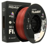 Filament PETG 1.75mm roșu mat Smart Print compatibil