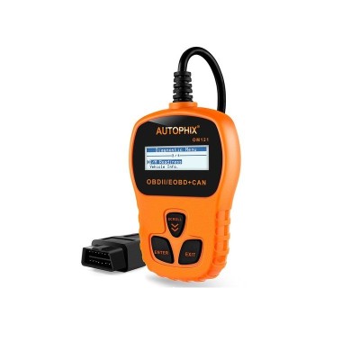 Diagnoza auto OBD II EOBD 16 pini, 1.7 inch TFT, I/M monitor, AutoPhix OM121 foto