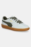 Puma sneakers din piele &icirc;ntoarsă Palermo Cobalt Glaze culoarea turcoaz 396463