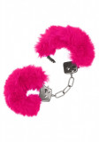 Catuse pufoase Fluffy Furry Fucsia