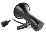 Megafon TONSIL TE 24/20 90W cu Sirenă și Mesaj Vocal, Carcasă ABS Neagră