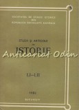 Studii Si Articole De Istorie LI-LII 1985 - N. Adaniloaie, A. Iordanescu