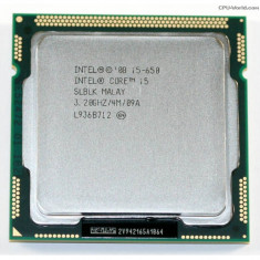 Procesor Intel Core i5-650, 3.20GHz, 4MB Cache foto