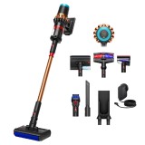 Aspirator vertical pentru curatare uscata ai umeda Dyson V16 Piston Animal Submarine, Matte black/Copper