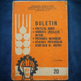 BULETIN - PROTECTIA MUNCII, SIGURANTA CIRCULATIEI RUTIERE, PREVENIRE INCENDII