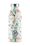 24bottles sticla termica Clima Bottle 500 ml Little Buds culoarea alb, Clima.050.LittleBuds